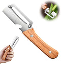 Multi Functional Vegetable Peeler for Kitchen, Ultra Sharp Stainless Steel Veggie, Fruit, Carrot, Orange & Potato Peeler with Ergonomic Handle, Julienne Peeler & Bottle Opener, Fruit Peeler (3pcs)