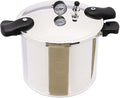 DYRABREST 23Qt Aluminium Alloy Pressure Cookers,Sliver