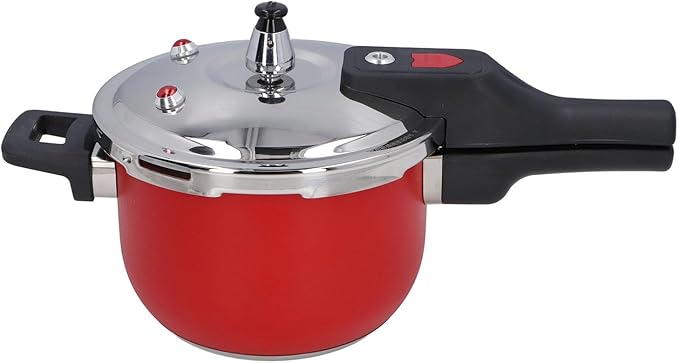 Pressure Cooker, Pressure Soup Pot Efficient Multifunctional High Temperature Safe Easy To for Kitchen (4L)