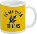 UC San Diego Tritons Ceramic Coffee Mug, Novelty Gift Mugs for Coffee, Tea and Hot Drinks, 11oz, White