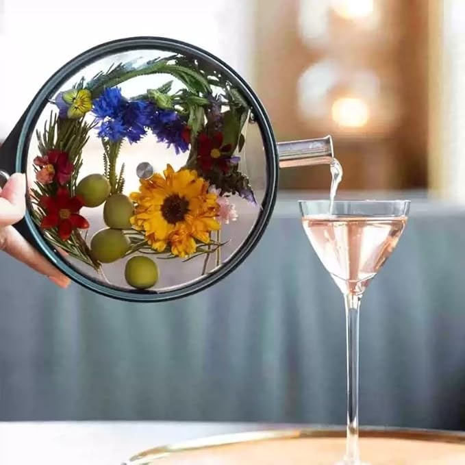 DIY Small 13 oz Cocktail Porthole Infuser, Drink Liquor Infuser, Create Your Own Infused Masterpiece, Liquor Infusing Decanter, Beautiful, Fun Gift, Bourbon Infuser, Infusion Bottles 5-Years Warranty