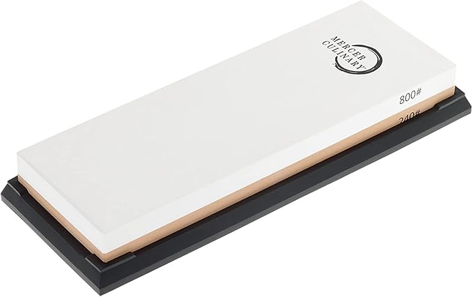 Mercer Culinary Premium Sharpening Stone 240/800 Grit