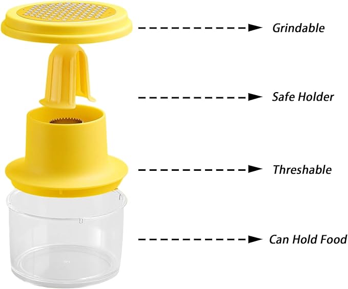 Corn Cob Stripper, Corn Peeler from Corn on the Cob, Quick Corn Kernel Cutter Tool, with Bowl & Safety Handle