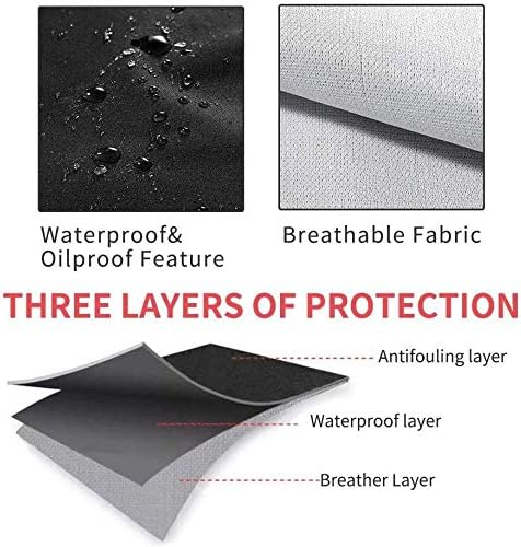 ZOORON Mr & Mrs 2-Piece Kitchen Aprons Set - Anniversary & Wedding Gifts for Couples