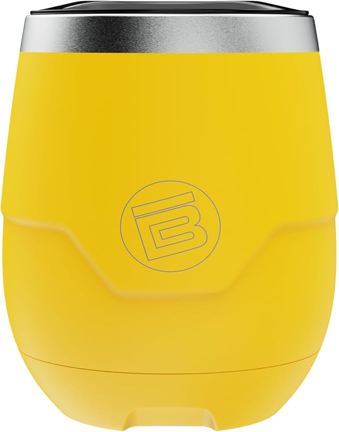 BOTE MagnePod Drinkware MAGNETumbler Stemless Wine Tumbler with Lid Drink Cooler 12 oz Size Keeps Wine Beer Soda Water Cold Insulated attach to Compatible SUPs Kayaks Floats Multiple Colors
