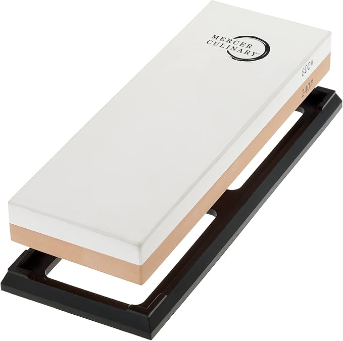 Mercer Culinary Premium Sharpening Stone 240/800 Grit