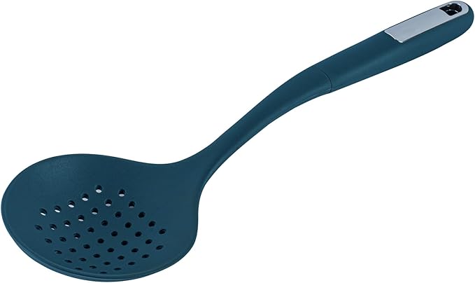 Restaurantware Silicone Utensil Set Pack of 1 Non-Slip Handle 6-Piece Kitchen Tool Set, Heat-Resistant Dishwasher-Friendly Cooking Accessories, Durable Teal Cooking Utensils