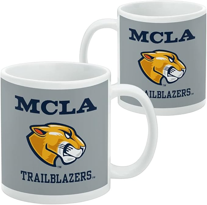 Massachusetts College of Liberal Arts Ceramic Coffee Mug, Novelty Gift Mugs for Coffee, Tea and Hot Drinks, 11oz, White