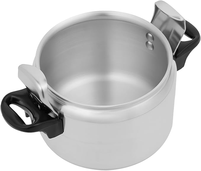 3L/3.17Qt Pressure Cooker, Aluminum Alloy Pot with Super Safety Lock Explosion-Proof, Mini Family Pressure Cooker with 2 Handles for Gas Stewing Vegetables Rice Soup Stewing Meat