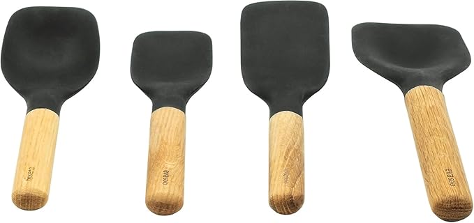Eva Solo | Nordic Kitchen Serving Spoon, Small | Serving Utensil Buffet Banquet Spoon | Danish Design & Functionality | Black