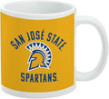 San Jose State University Spartans Logo Ceramic Coffee Mug, Novelty Gift Mugs for Coffee, Tea and Hot Drinks, 11oz, White