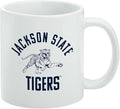 Jackson State University Tigers Ceramic Coffee Mug, Novelty Gift Mugs for Coffee, Tea and Hot Drinks, 11oz, White