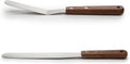 Fox Run Icing Spatula Set, 8" Offset and 13" Flat Decorating Spatulas, Stainless Steel