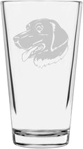 Stabyhoun Stabij Custom Personalized Dog Themed Etched All Purpose 16oz Pint Glass