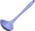 Chef Craft Premium Silicone Cooking Ladle, 11.25 inch, Pastel Blue