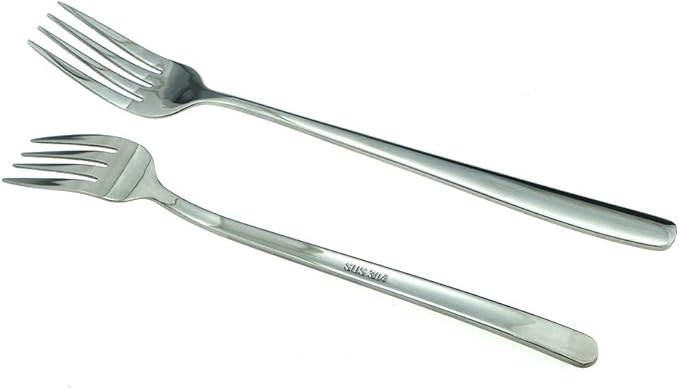 JASHII Mirror Polished Silver 30-Piece SUS304 Stainless Steel Flatware Set,Silverware Set Dinner Knife Fork Spoon Dessert Fork Salad Spoon Service for 6