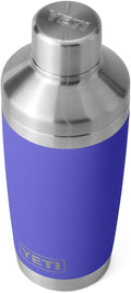 YETI Rambler 20 oz Cocktail Shaker, Stainless Steel, Vacuum Insulated, Ultramarine Violet