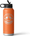 Wrestling Coach gifts, Tumbler, Coach tumbler, Wrestling gifts, Coach Beer glass, Coach gift, Coach gifts, Wrestling Coach (Wrestling Circle, Orange, 32oz Water Bottle)