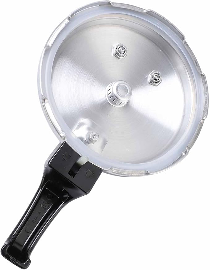Aluminium Alloy Pressure Cooker Large Capacity Explosion Proof Canning Pot Cooker for Family Gatherings (18CM/3L)