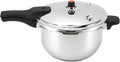 Yoidesu Stainless Steel Pressure Cooker with Safety Valve, 80KPA, Multifunctional Design for Efficient and Fast Cooking (2L)