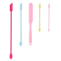 Beauty Spatula, 5 Pcs Small Spatula Mini Spatula for Cosmetics Lotion Makeup Spatula, Every Drop Tiny Spatula for Makeup and Kitchen Jar, Wax Waxing Body Hair Removal spatula