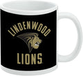 Lindenwood University Lions Logo Ceramic Coffee Mug, Novelty Gift Mugs for Coffee, Tea and Hot Drinks, 11oz, White