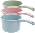 3Pcs Washing Spoons Plastic Thicken Bathing Kitchen Ladles Bathroom Hair Washing Water Scoop