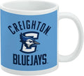 Creighton University Bluejays Ceramic Coffee Mug, Novelty Gift Mugs for Coffee, Tea and Hot Drinks, 11oz, White