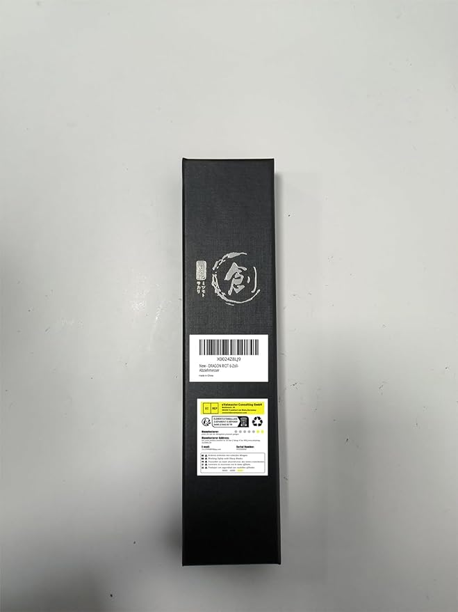 DRAGON RIOT 6 Inch Skining Knives, Beef Skinning Knife for Meat Cutting Stainless Steel Meat Butcher Processing Knife