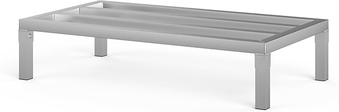 36" x 20" | 8" Off The Floor Aluminum Dunnage Rack | 1400 Lbs Capacity