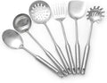 304 Stainless Steel Kitchen Utensils Set 6 Pcs Cooking Utensil, Spatula, Soup spoon, Leaking shovel, Kitchen Tools Set (6 Pieces Set)