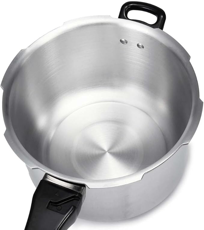 Leadigol Aluminum Pressure Cooker,18cm Bottom 3L Mini Pressure Cooker,w/Release Valve Aluminum Canning Cooker Pot,Stove Top Fast Cooking,for Gas Stove Induction Cooker