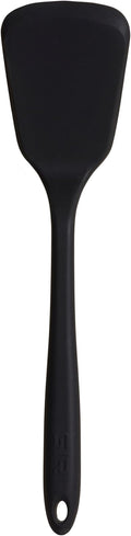 GIR: Get It Right Silicone Kitchen Spatula Turner - Non toxic cooking utensils for Nonstick Cookware, Cooking and Baking, Ultimate - 13IN - Black
