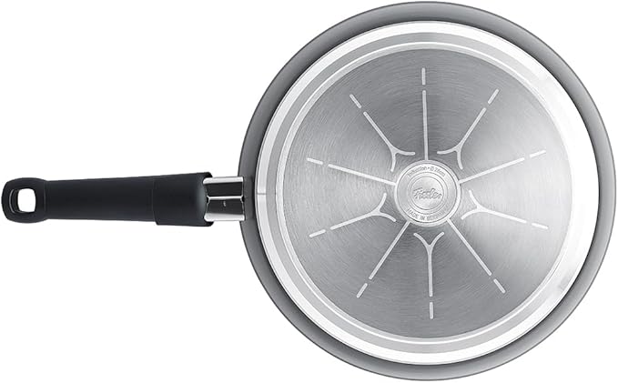 Fissler Ceratal Classic Ceramic 9.5 Inch Non-Stick Frying Pan, Orbit Black, Made without PFAS