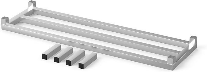 48" x 14" | 8" Off The Floor Aluminum Dunnage Rack | 900 Lbs Capacity