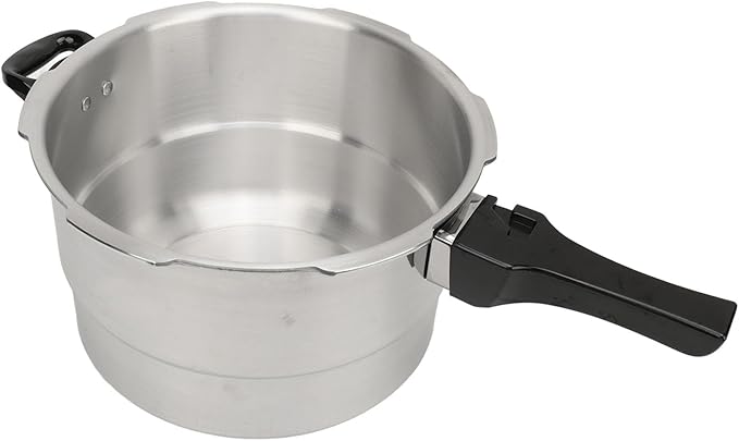 Luqeeg Aluminum Pressure Cooker, Pressure Canner with Heat Quickly, Even Heat Distribution, Induction Stove and Open Dual Use, Fast Cooking Pot, Pressure Cooker for Canning