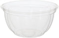 ECO PRODUCTS Compostable 18oz Salad Bowl, Clear PLA Plastic, No Lid, Case of 300, Disposable Round To Go Cold Food Containers, Lids Sold Separately, Renewable PLA Material Made from Plants, ASTM, BPI
