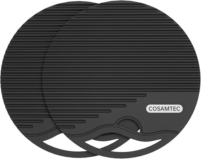 Silicone Trivets for Hot Dishes Heat Resistant Trivets for Hot Pots & Pans Multipurpose & Versatile Hot Pads for Kitchen & Countertop Table Coasters Set of 2
