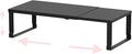 Adjustable Metal Shelving Unit, Stackable & Expendable Storage Rack for Home/Office/Kitchen, Space-Saving，Sturdy&Durable，Easy Assembly（1PACK/Medium/Black