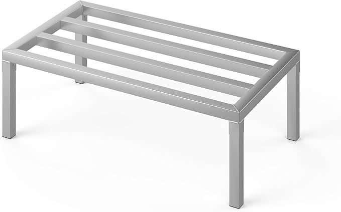 Aluminum Dunnage Rack 36" x 20" | 12" Off The Floor | 1300 Lbs Capacity