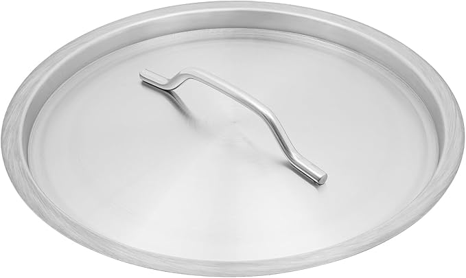 Large Stock Pot with Lid, Stainless Steel Cookware Stockpot, 22.2 Quart Heavy Duty Soup Pot with 2 Handles, All Stoves Compatible, Fast and Uniform Heating