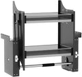 Pull Down Shelf for Kitchen Upper Cabinet, Heavy Duty Cabinet Organizer Large Storage Space, 26-28 Inch Width, Black
