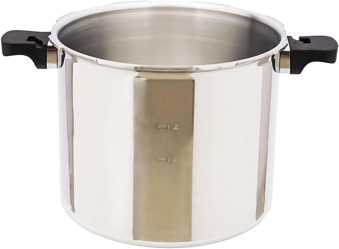 23 Quart Aluminum Pressure Cooker Canning Pressure Cooker With Gauge Explosion Proof Safety Valve Extra-Large Size For Big Canning Jobs