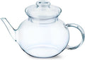 Simax Glassware 33 Ounce Glass Teapot | With Spout, Microwave and Stovetop Safe, Heat, Cold, and Thermal Shock Resistant Borosilicate Glass, Makes a Stunning Presentation…