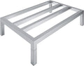36" Long x 24" Wide | Height: 8" Off The Floor Aluminum Dunnage Rack | Storage in Restaurant, Kitchens and Garages and More!
