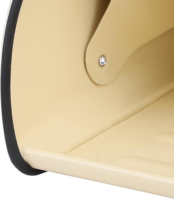 Bread Box,Roll Top Bread Box Vintage Bread Container for Kitchen Countertop Drum Type Metal Bread Storage Bin for Bread Cake Doughnut Biscuit Food Tableware (Type 3)