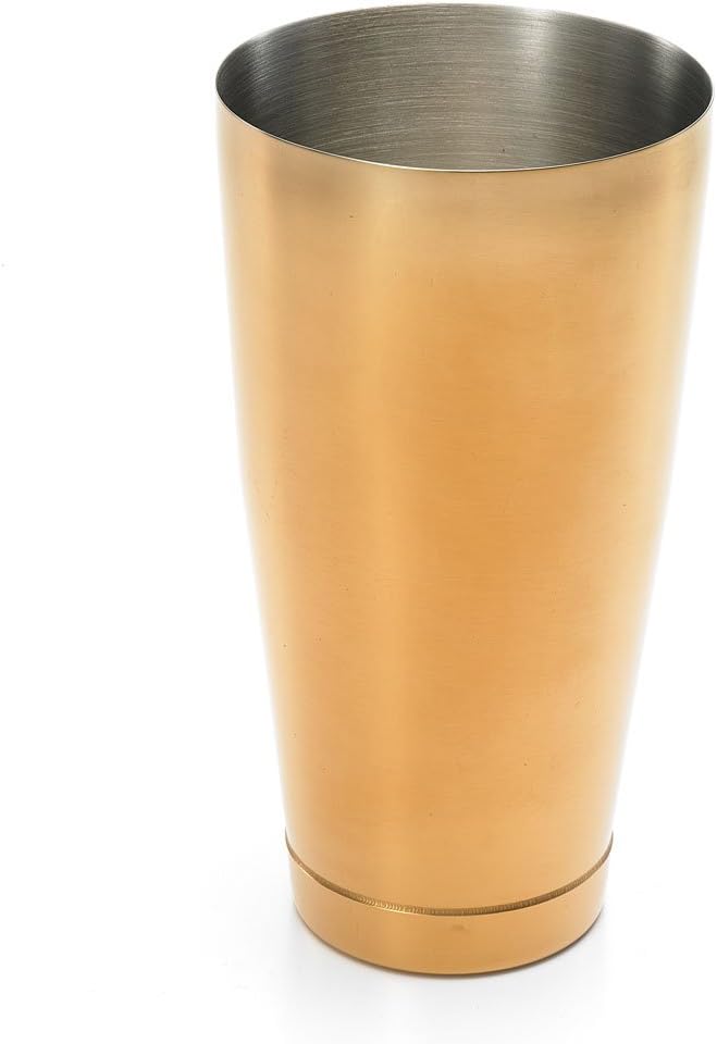Barfly M37008GD Cocktail Tin, Large 28 oz (828 ml), Gold
