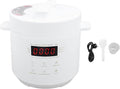3L Mini Electric Pressure & Slow Cooker, Multi Cooker with Rice Yogurt Saute Functions, Digital Kitchen Appliance for Home Cooking, Includes Steamer & Warmer
