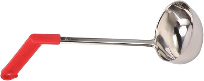 Curved Handle Soup Ladle Stainless Steel Soup Ladle Kitchen Ladle Soup Ladle Cooking Ladle Soup Spoon For Cooking (240ML)