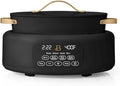 Beautiful 10-in-1 Electric Multi-Cooker, 6-Quart, Digital Display, Non-Stick Pot, One-Touch Control, 10 Cooking Functions (Black)